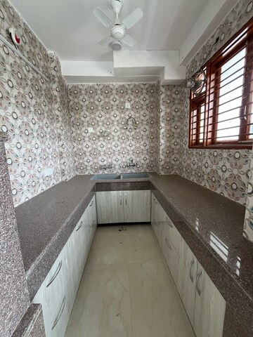 Kitchen in 3 BHK Builder Floor at Ansal Sushant Lok I, Sector 43 – for Rent