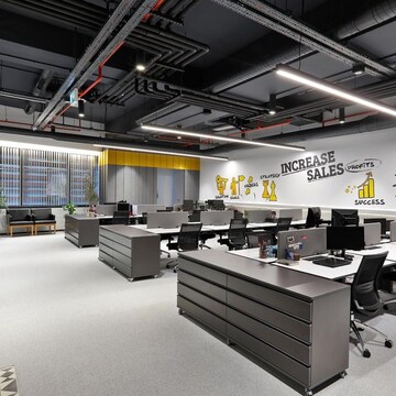 Team Area in  Office Space at Wagle Industrial Estate – for Rent