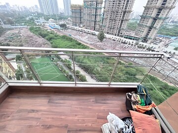 Balcony in 4 BHK Apartment at Amanora Adreno Towers, Hadapsar – for Rent