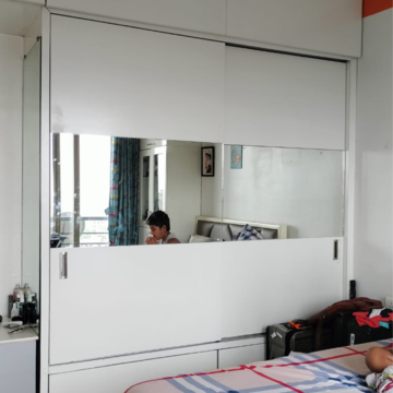 Kitchen in 3 BHK Apartment at Raghunath Vihar, Kharghar Sector 14 – for Rent