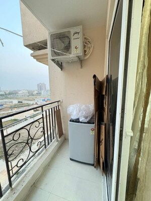 Balcony in 2 BHK Apartment at Signature The Millennia 2, Sector 37d – for Rent