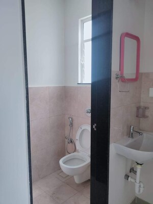 Bathroom in 1 BHK Apartment at Yashwin Orrizonte, Kharadi – for Rent
