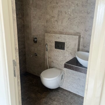 Bathroom in 2 BHK Apartment at Adhiraj Samyama, Kharghar Sector 37 – for Rent