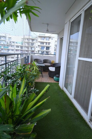 Balcony in 4 BHK Apartment at Bestech Park View Grand Spa-Spa Signature Tower, Sector 81 – for Rent
