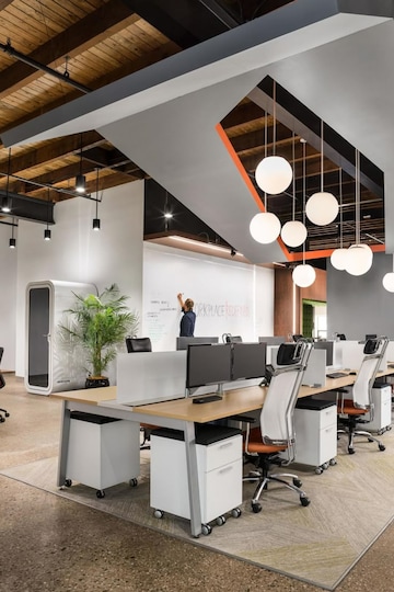 Team Area in  Office Space at Wagle Industrial Estate – for Rent