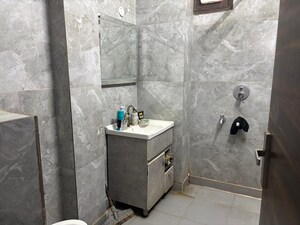 Bathroom in 3 BHK Builder Floor at Brij Vihar – for Sale