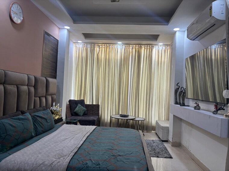 Bedroom, brij vihar 3 Bedroom 1000 Sq.Ft. Builder Floor In Brij Vihar Ghaziabad 9300367