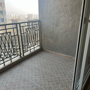 Balcony in 2 BHK Apartment at Paradise Sai World Empire, Rohinjan – for Rent
