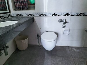 Bathroom in 2 BHK Apartment at K Raheja Heights, Malad East – for Rent
