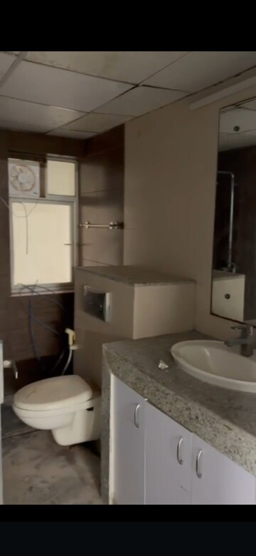 Bathroom in 3 BHK Apartment at Raheja Vedaanta, Sector 108 – for Rent