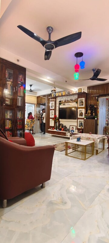 Living Room in 3 BHK Apartment at Gardenia Golf City, Sector 75 – for Rent