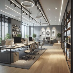 Gym in  Office Space at Wagle Industrial Estate – for Rent