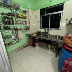 Kitchen in 1 BHK Apartment at Umiya Complex Titwala, Titwala – for Sale