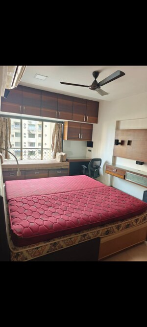 Bedroom in 2 BHK Apartment at Gayatri CHS Seawoods, Seawoods – for Rent