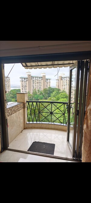 Balcony in 2 BHK Apartment at Gayatri CHS Seawoods, Seawoods – for Rent