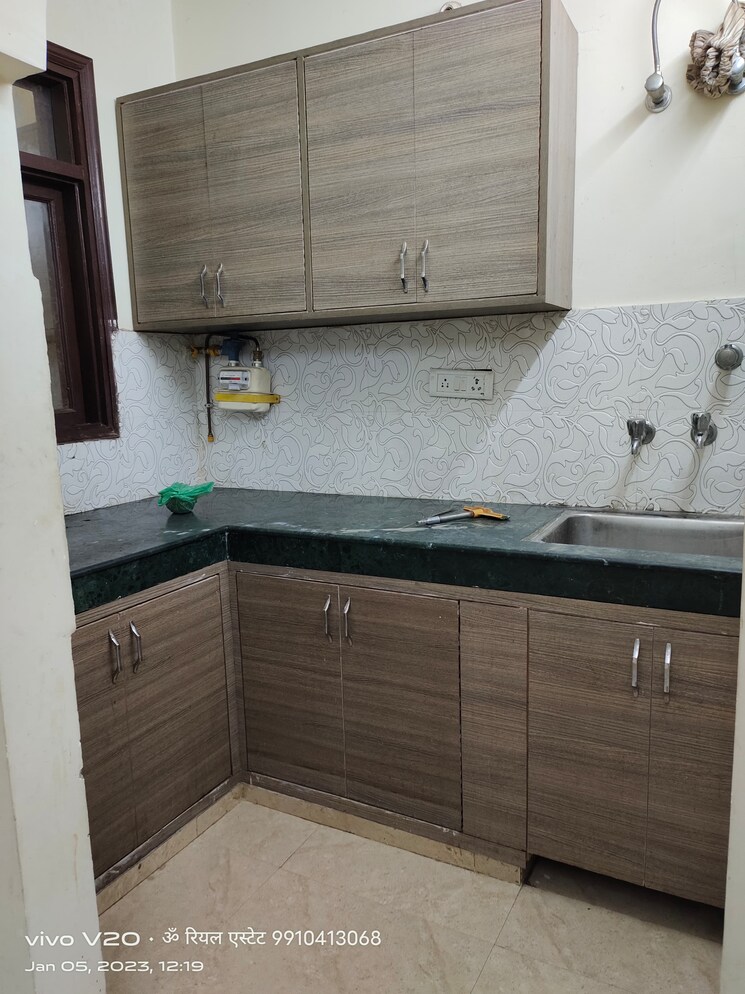 Kitchen, palm-residency-chhatarpur 1 Bedroom 450 Sq.Ft. Builder Floor In Chattarpur Delhi 9300479