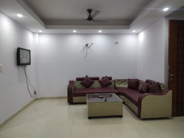 Living Room in 3 BHK Builder Floor at NK Savitry Enclave, Vip Road – for Rent