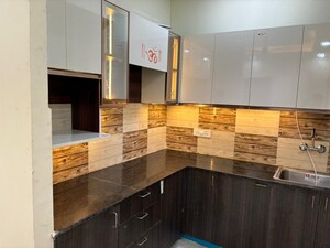 Kitchen in 3 BHK Apartment at Amrapali Enchante, Tech Zone 4 Greater Noida – for Rent