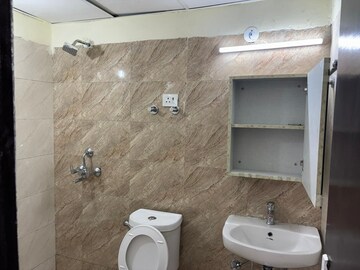 Bathroom in 3 BHK Apartment at Amrapali Enchante, Tech Zone 4 Greater Noida – for Rent