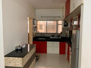 Kitchen in 2 BHK Apartment at GK Rose Valley, Pimple Saudagar – for Rent