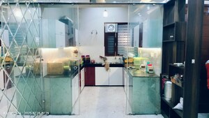 Kitchen in 3 BHK Builder Floor at Dhakoli – for Sale