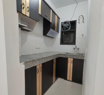 Kitchen in 2 BHK Builder Floor at Palm Residency Chhatarpur, Chattarpur – for Rent