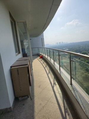 Balcony in 4 BHK Apartment at Krrish Provence Estate, Gurgaon Faridabad Road – for Rent