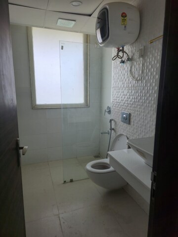 Bathroom in 4 BHK Apartment at Krrish Provence Estate, Gurgaon Faridabad Road – for Rent