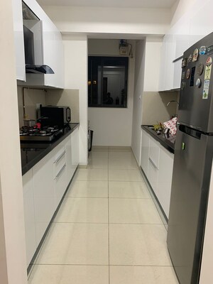 Kitchen in 2 BHK Apartment at Shapoorji Pallonji Vicinia, Powai – for Rent