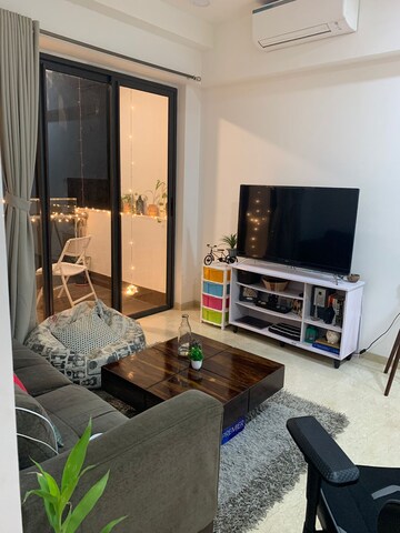 Living Room in 2 BHK Apartment at Shapoorji Pallonji Vicinia, Powai – for Rent
