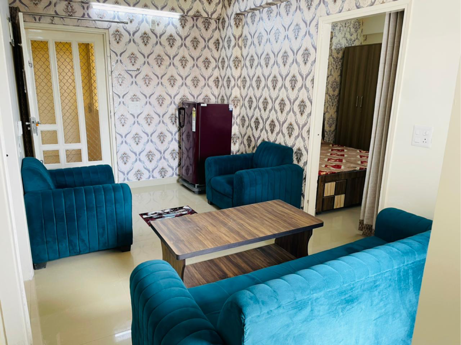 2 BHK + Pooja Room Apartment For Rent in Manglam Aadhar