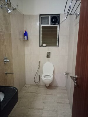 Bathroom in 2 BHK Apartment at Vilas Javdekar Palladio, Tathawade – for Rent