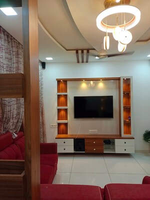 Living Room in 2 BHK Apartment at Vilas Javdekar Palladio, Tathawade – for Rent