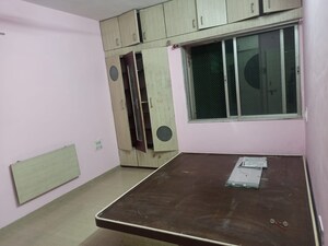 Bedroom in 3 BHK Apartment at Tejashree CHS Bhusari Colony, Bhusari Colony – for Rent