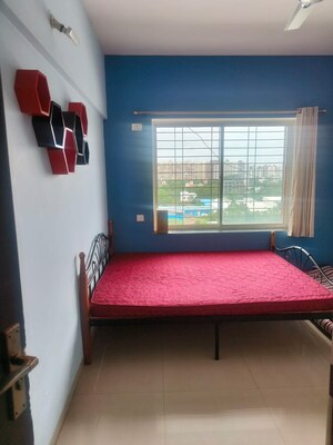 Bedroom in 2 BHK Apartment at Mirchandani Bellagio, Undri – for Rent