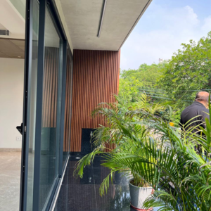 Balcony in 3 BHK Builder Floor at Defence Colony – for Rent