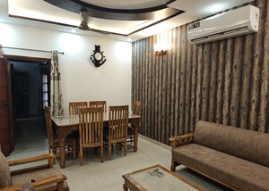 Living Room in 3 BHK Builder Floor at Sector 7 – for Rent