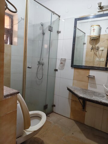 Bathroom in 4 BHK Apartment at K World Royal Court, Sector 39 – for Rent