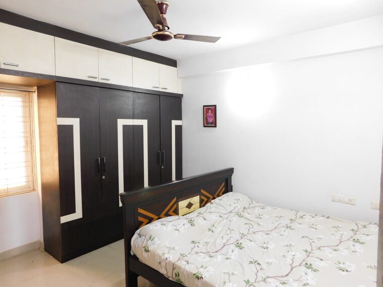 Bedroom, manjeera-diamond-towers 3 Bedroom 1464 Sq.Ft. Apartment In Gopanpally Hyderabad 9300687