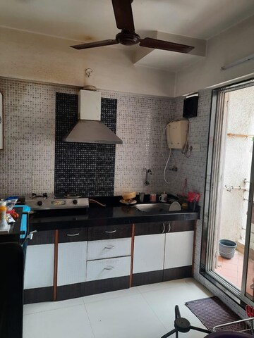 Kitchen in 3 BHK Apartment at Arihant Aradhana, Kharghar – for Rent
