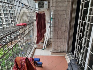Balcony in 3 BHK Apartment at Arihant Aradhana, Kharghar – for Rent