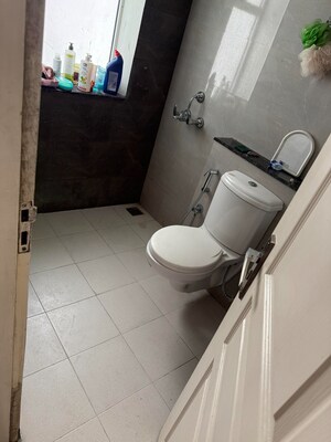 Bathroom in 2 BHK Apartment at International Airport Road – for Rent