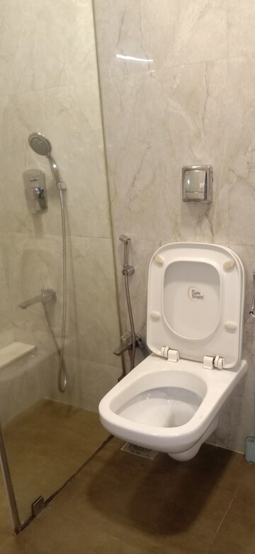 Bathroom in 2 BHK Apartment at Satellite Garden, Goregaon East – for Rent