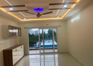 Living Room in 3 BHK Apartment at Prestige Tranquil, Kokapet – for Rent
