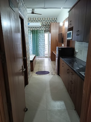 Building Lobby in 1 BHK Apartment at Paramount Golfforeste, Zeta I Greater Noida – for Rent