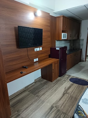 Kitchen in 1 BHK Apartment at Paramount Golfforeste, Zeta I Greater Noida – for Rent