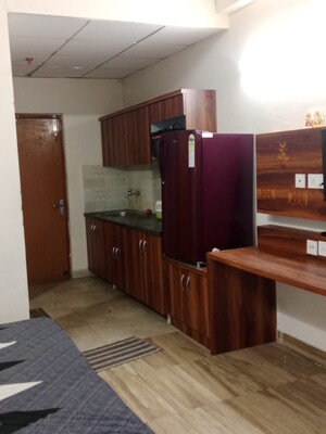 Kitchen in 1 BHK Apartment at Paramount Golfforeste, Zeta I Greater Noida – for Rent