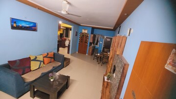 Living Room in 3 BHK Apartment at Vineyard Chrysolite, Hennur Road – for Rent