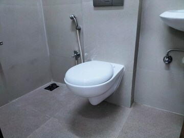 Bathroom in 1 BHK Apartment at Je And Vee Om Trimurti, Malad East – for Rent