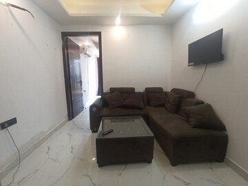 Living Room in 1 BHK Apartment at Freedom Fighters Enclave – for Rent